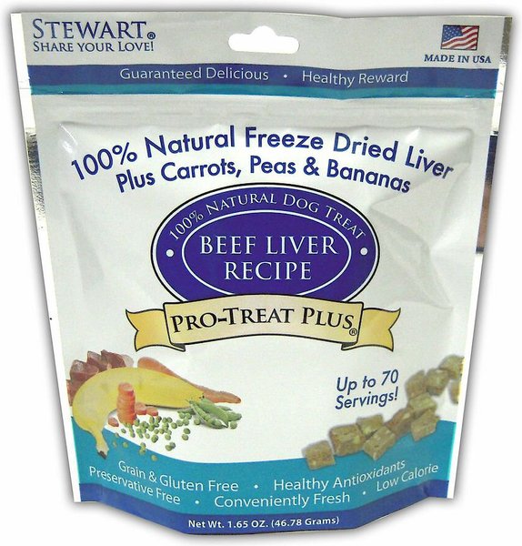 Stewart pro outlet treat beef liver