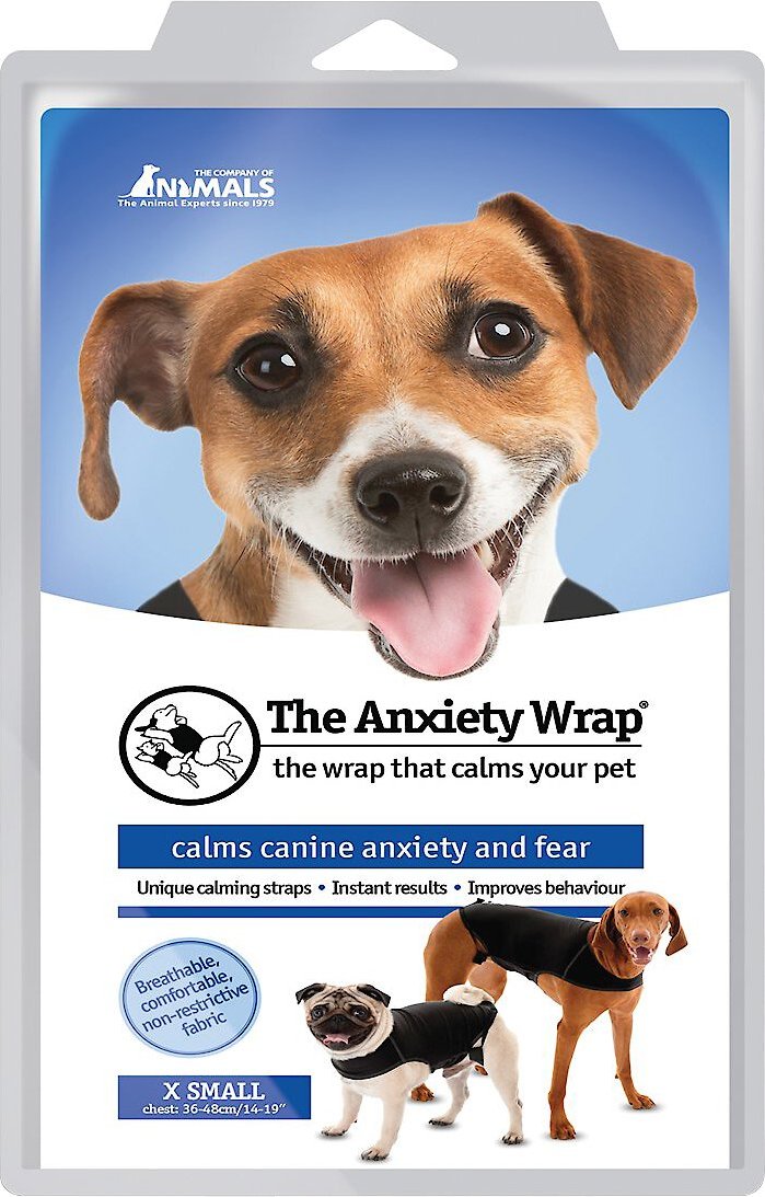 how do you wrap a dog with anxiety