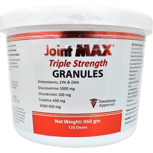 Joint MAX Triple Strength Granules for Dogs, 120 doses