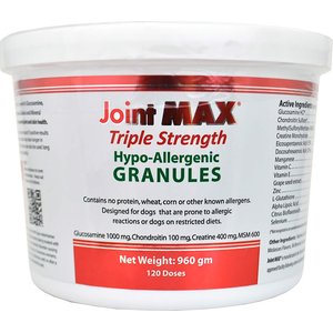 Joint MAX Triple Strength Hypo-Allergenic Granules for Dogs, 120 doses