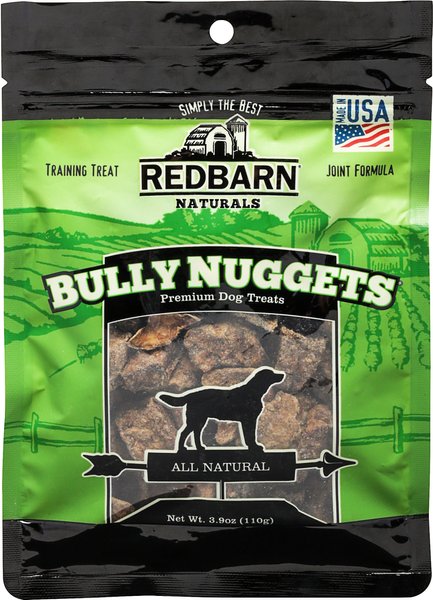 Redbarn Naturals Bully Nuggets Dog Treats, 3.9-oz bag slide 1 of 3