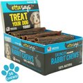 Etta Says! Crunchy Rabbit Chews Dog Treats, 36 count