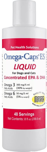 Omega-Caps ES Liquid for Dogs & Cats, 8-oz bottle slide 1 of 5