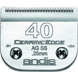 Andis CeramicEdge Detachable Blade, #40SS, 1/100" - 0.25 mm