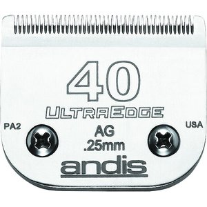 Andis UltraEdge Detachable Blade, #40, 1/100" - 0.25 mm