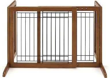 Richell Freestanding Gate for Dogs & Cats, Autumn Matte, Small slide 1 of 5