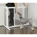 Richell HS Freestanding Gate for Dogs & Cats, Origami White