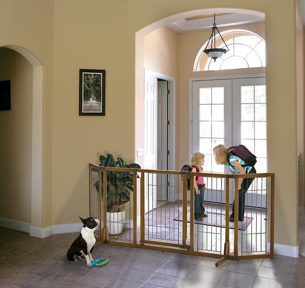 Richell Wide Premium Plus Freestanding Gate for Dogs & Cats slide 1 of 1