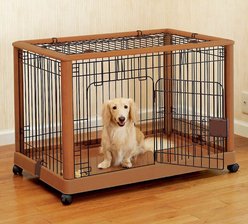 Richell Mobile Pet Pen 940 for Dogs & Cats