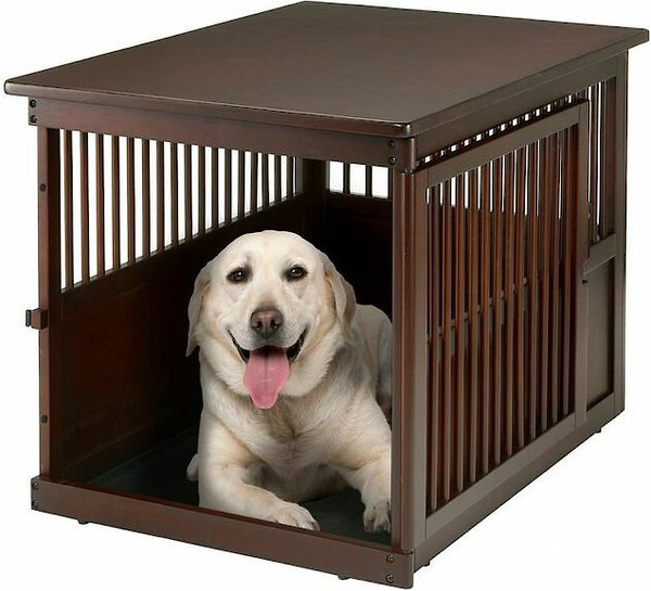 Discontinued RICHELL Wooden End Table Crate for Dogs & Cats, Large
