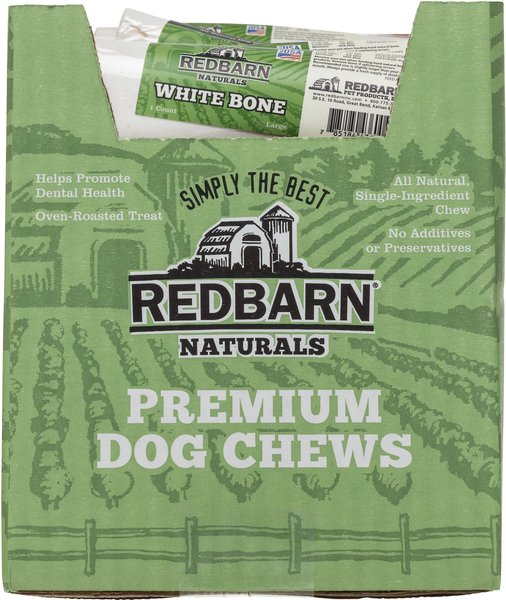 Redbarn Naturals Large White Bones Dog Treats, 25 count slide 1 of 5