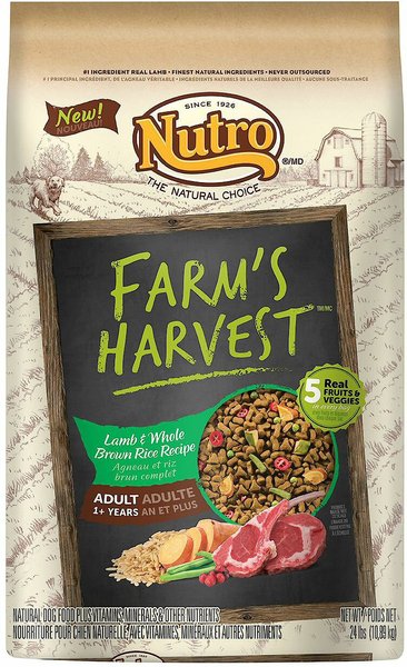 nutro farm's harvest dog food