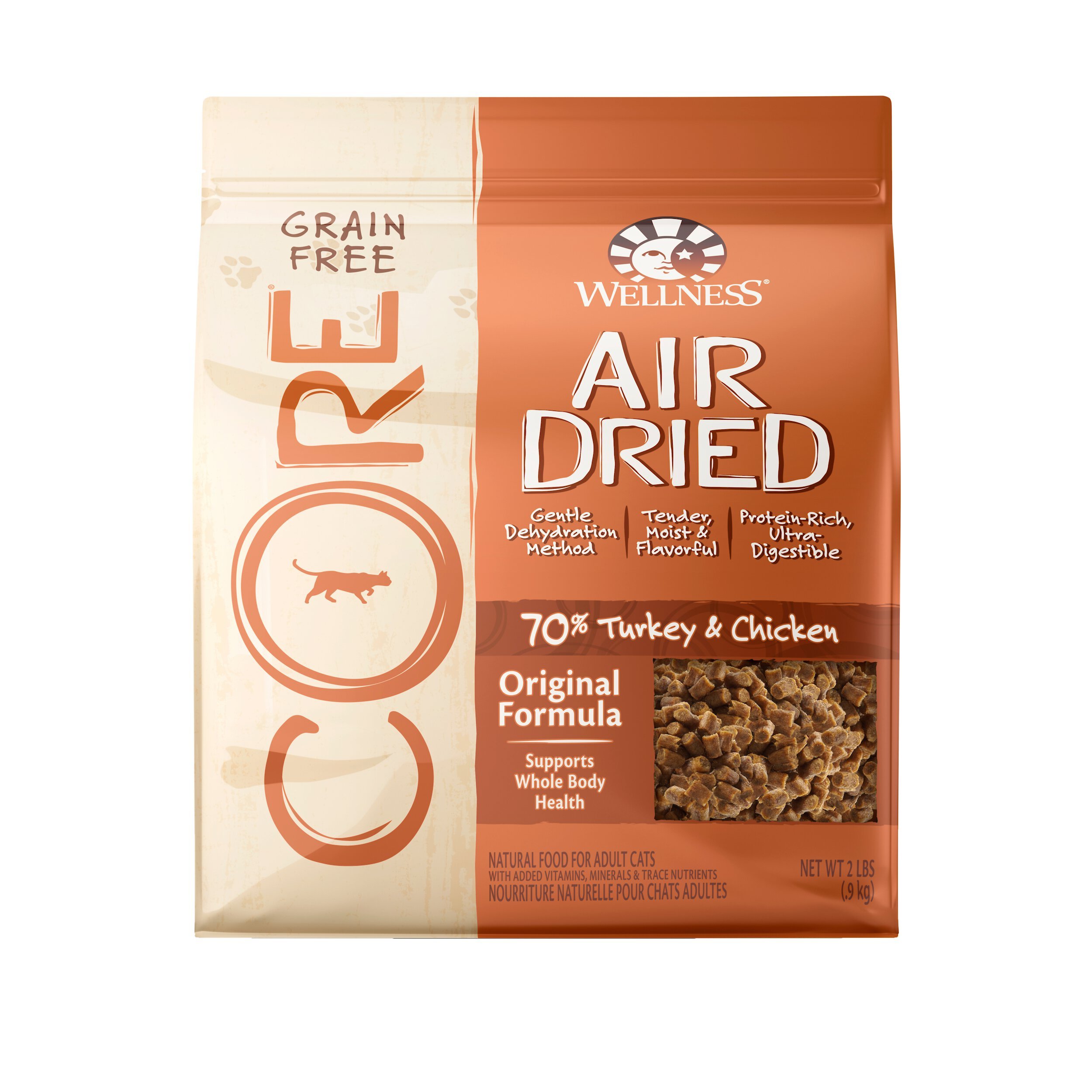 WELLNESS CORE Air Dried Natural Grain Free Original Recipe Dry Cat