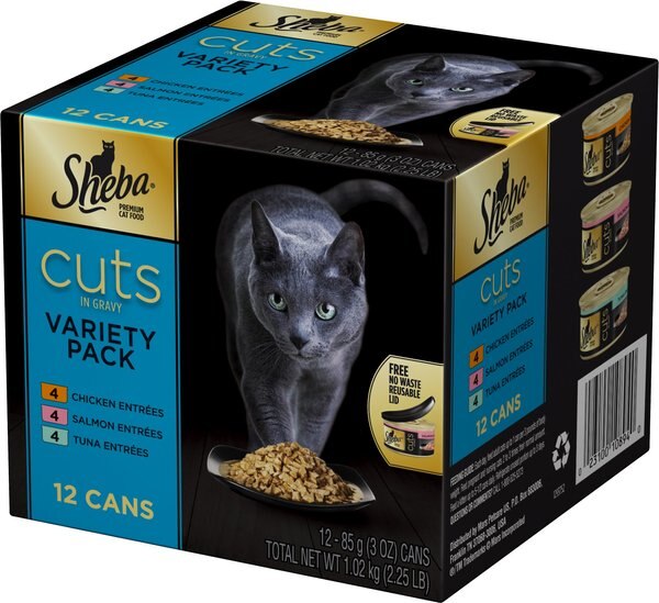 Discontinued SHEBA Premium Gravy Desires Multipack Chicken, Tuna
