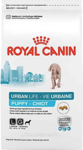 ROYAL CANIN Urban Life Large Breed Puppy Dry Dog Food 16 lb bag