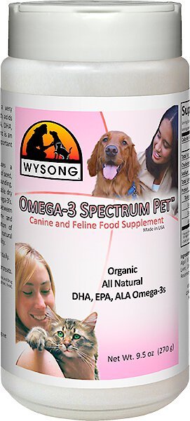 Wysong Omega-3 Spectrum Dog & Cat Food Supplement, 9.5-oz bottle slide 1 of 4