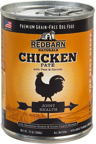 REDBARN Naturals Chicken Pate Joint Health Grain Free Canned Dog