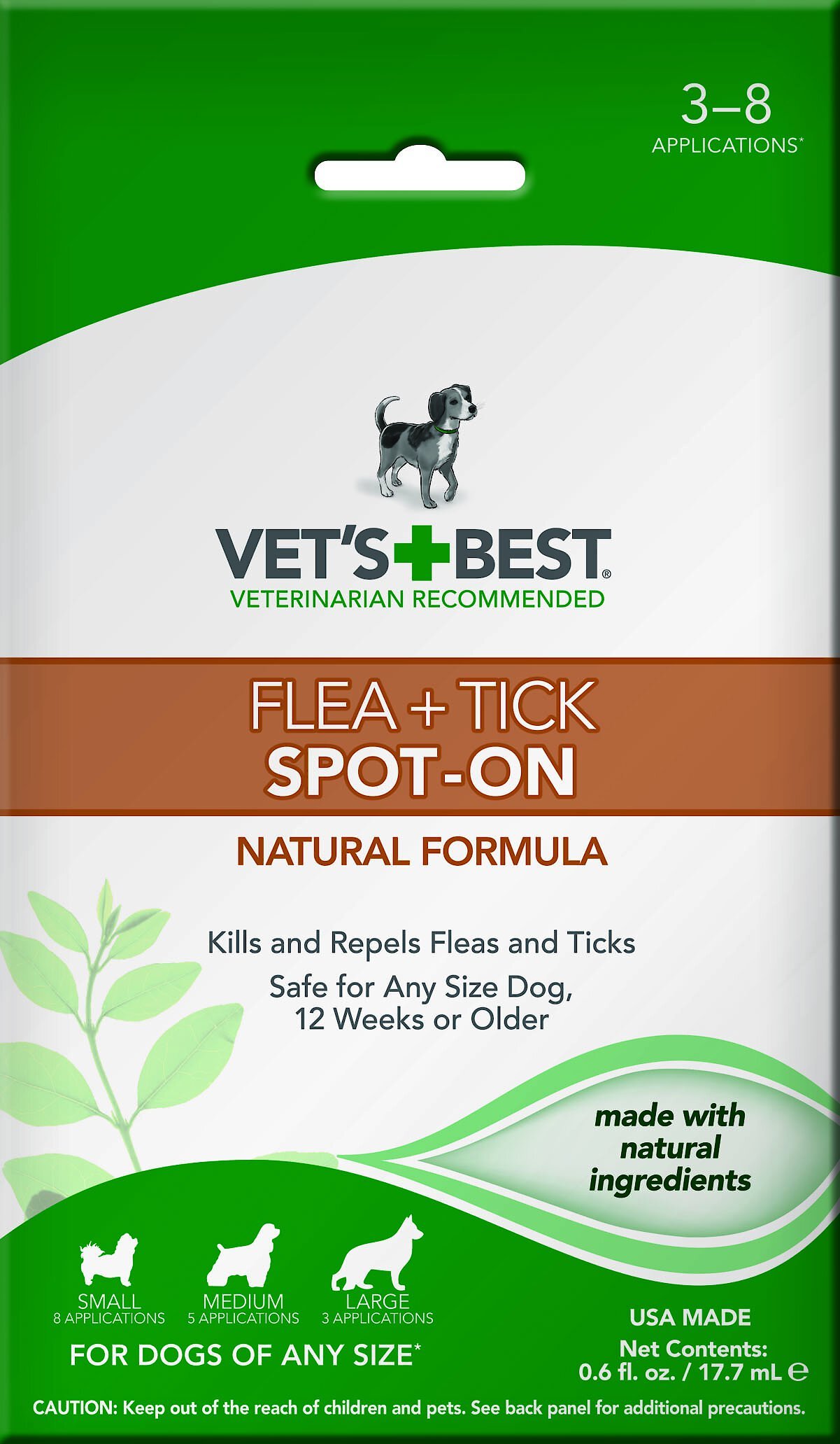 Flea & Tick Spot Treatment for Dogs