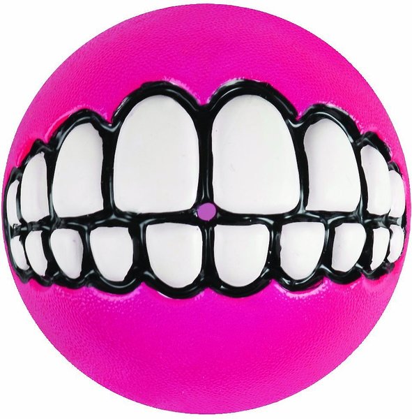 ROGZ by KONG Grinz Treat Ball Dog Toy, Color Varies, Large slide 1 of 3