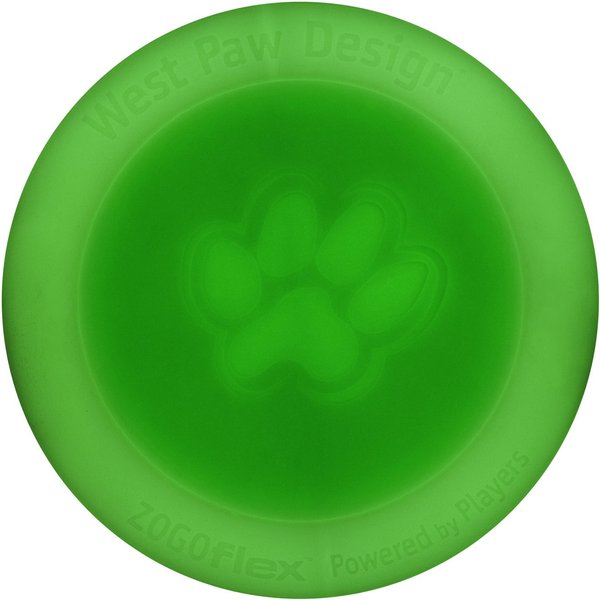 West Paw Zogoflex Glow Zisc Flying Disc Dog Toy Small slide 1 of 7
