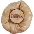 Premium Pork Chomps Baked Donut Dog Treat, 6-in