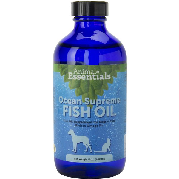 ANIMAL ESSENTIALS Ocean Supreme Fish Oil Dog & Cat Supplement, 8oz