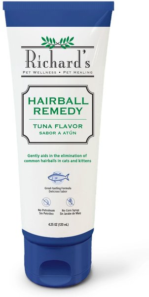Richard's Organics Tuna Flavor Hairball Remedy, 4.25-oz tube slide 1 of 4
