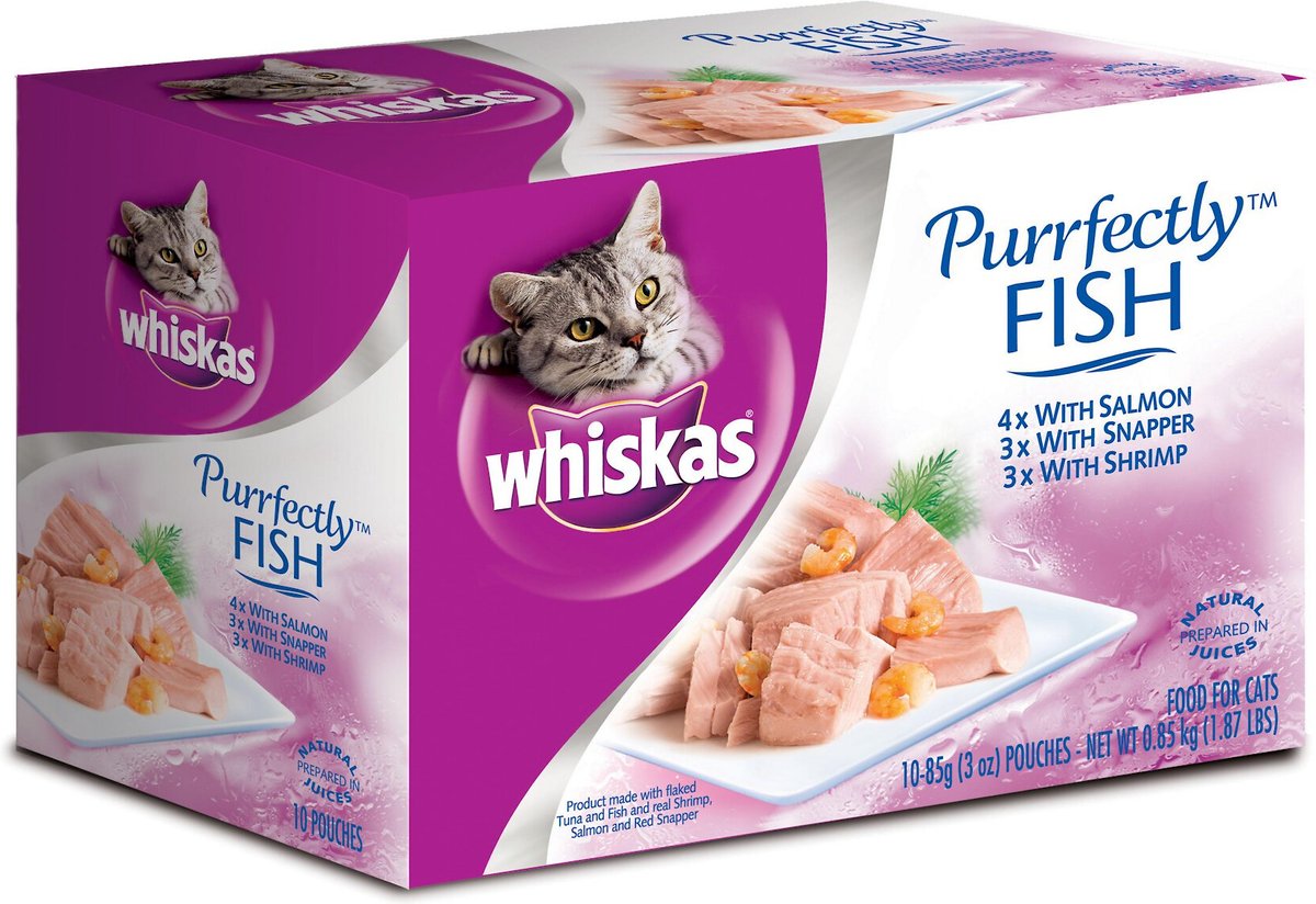 Whiskas purrfectly fish sales tuna