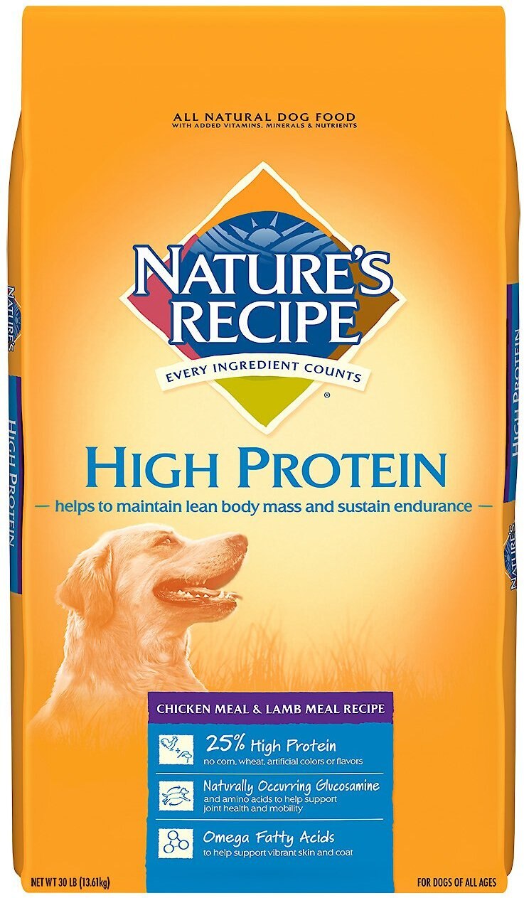 nature's recipe high protein