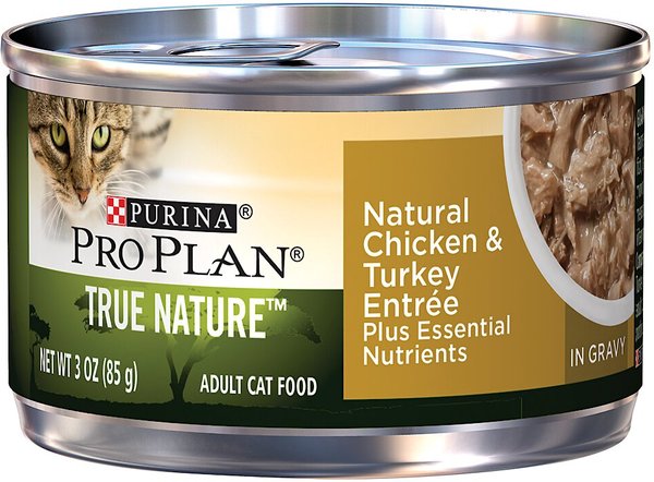 Purina Pro Plan True Nature Natural Chicken & Turkey Entree In Gravy Adult Wet Cat Food