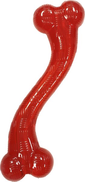 Ethical Red Play Strong Rubber Trident Dog Toy 6 in