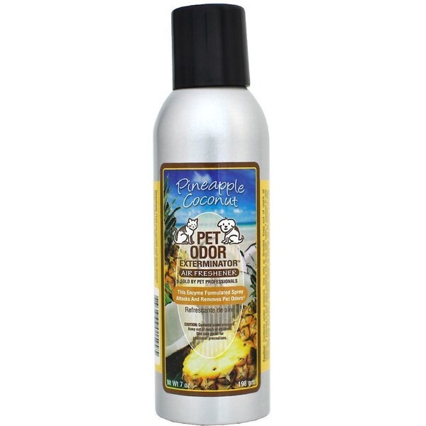 PET ODOR EXTERMINATOR Pineapple Coconut Air Freshener, 7oz spray