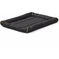 MidWest Ultra Durable Bolster Cat & Dog Bed, Black, 24-inch