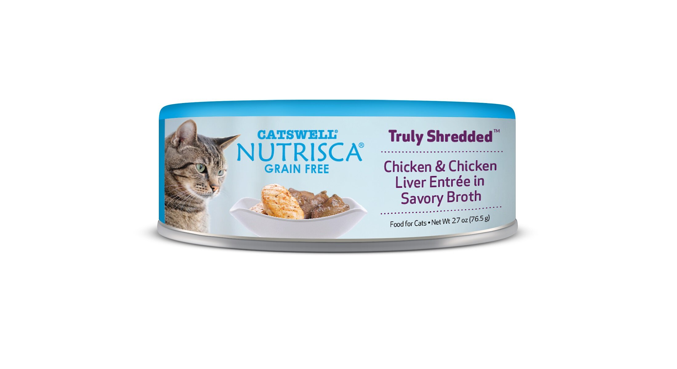 NUTRISCA Grain Free Truly Shredded Chicken Chicken Liver Entree