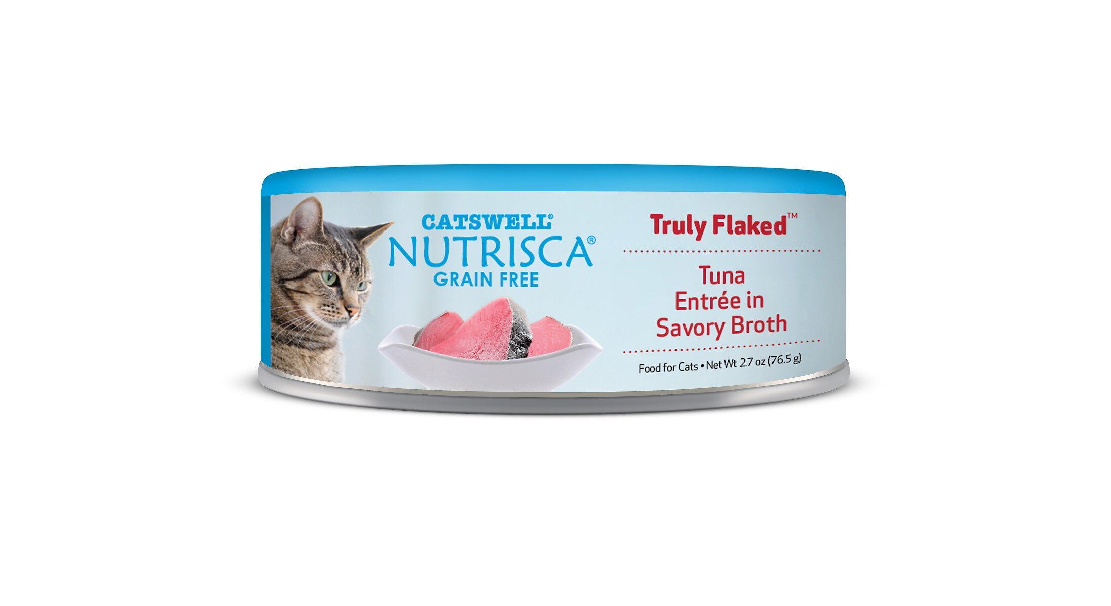 NUTRISCA Grain Free Truly Flaked Tuna Entree in Savory Broth Canned Cat Food reviews Chewy