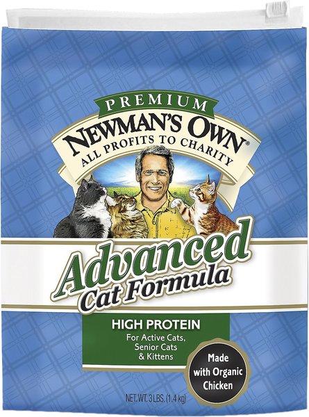 NEWMAN S OWN Advanced Formula Chicken Brown Rice Dry Cat Food 3