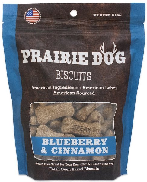 Prairie Dog Biscuits Blueberry Cinnamon Dog Treats