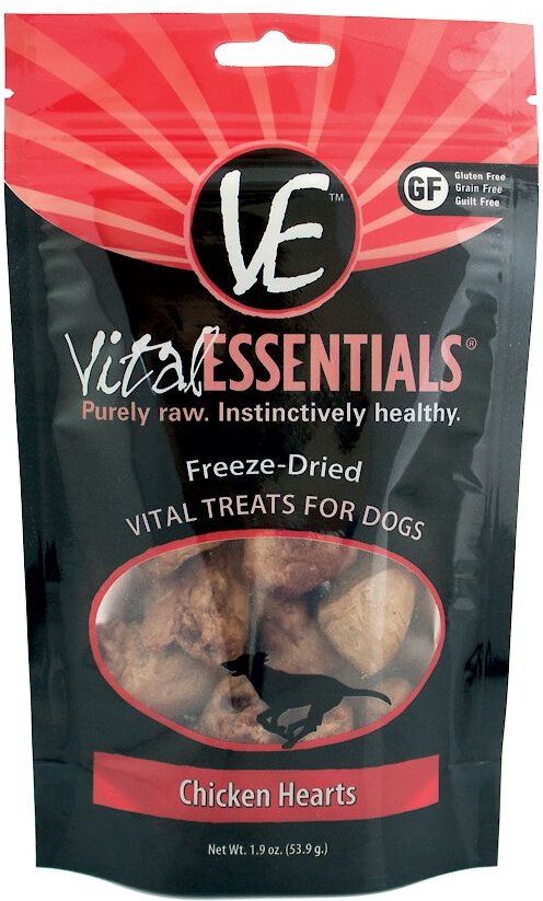 are freeze dried chicken hearts good for dogs