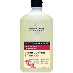 Isle of Dogs Clean Coating Shampoo for Dogs, 16.9-oz bottle