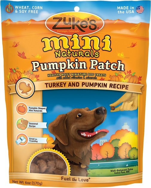 zuke's mini naturals pumpkin