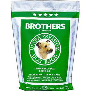 Brothers Complete Lamb Meal & Egg Formula Advanced Allergy Care Grain-Free Dry Dog Food, 5-lb bag