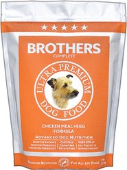 Brothers Complete Chicken Meal & Egg Formula Grain-Free Dry Dog Food, 5-lb bag