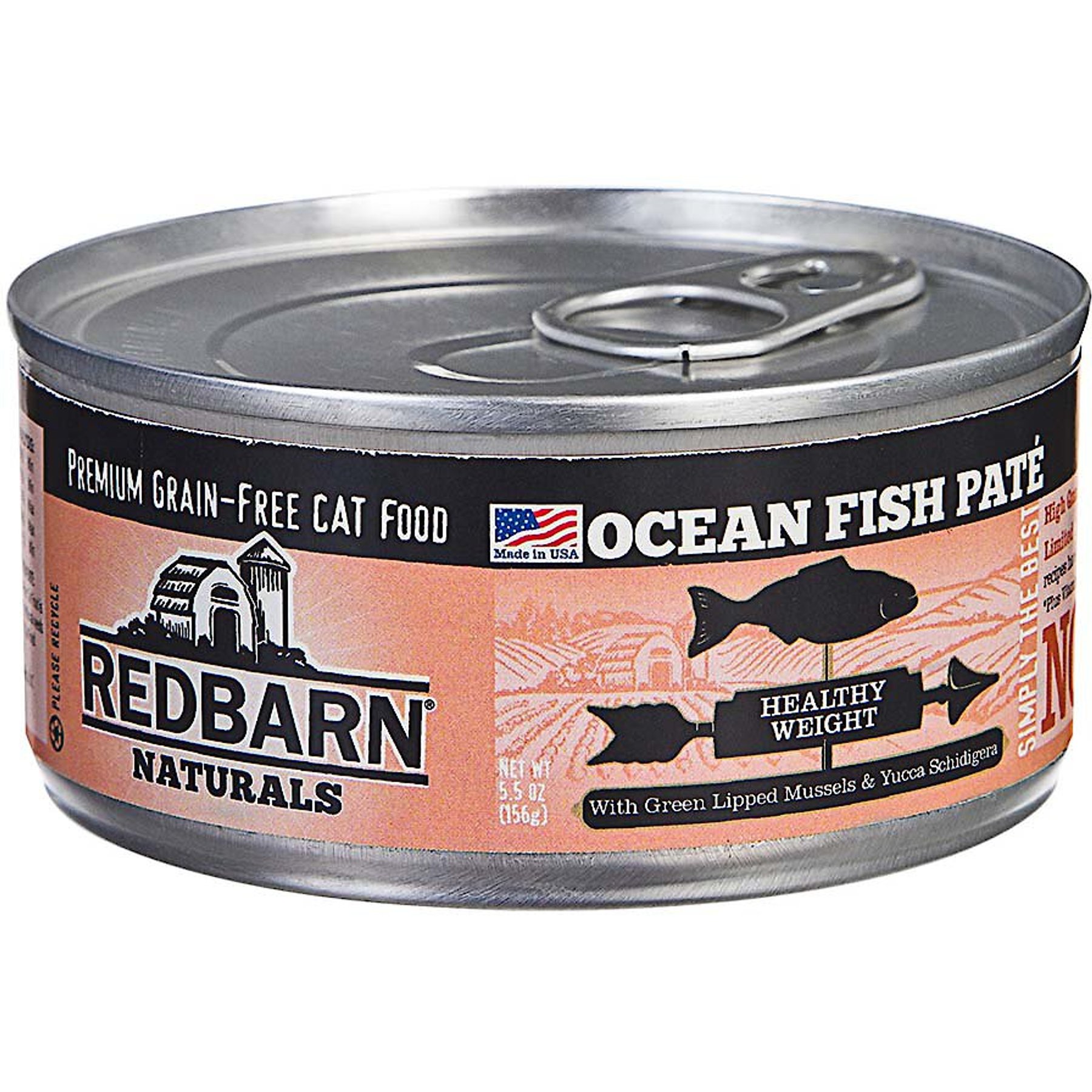 REDBARN Naturals Ocean Fish Healthy Weight Grain Free Canned Cat