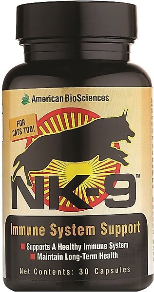 American BioSciences NK-9 Immune System Support for Dogs & Cats, 30 count slide 1 of 4