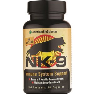 American BioSciences NK-9 Immune System Support for Dogs & Cats, 30 count