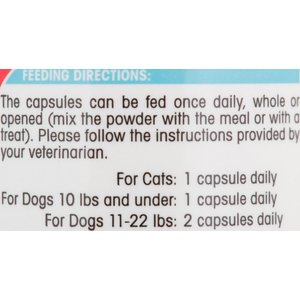 Vetoquinol Zylkene 75-mg Capsules Calming Supplement for Small Dogs & Cats, 30 count