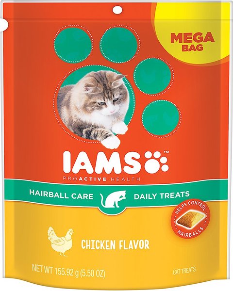 Iams hairball hot sale cat treats