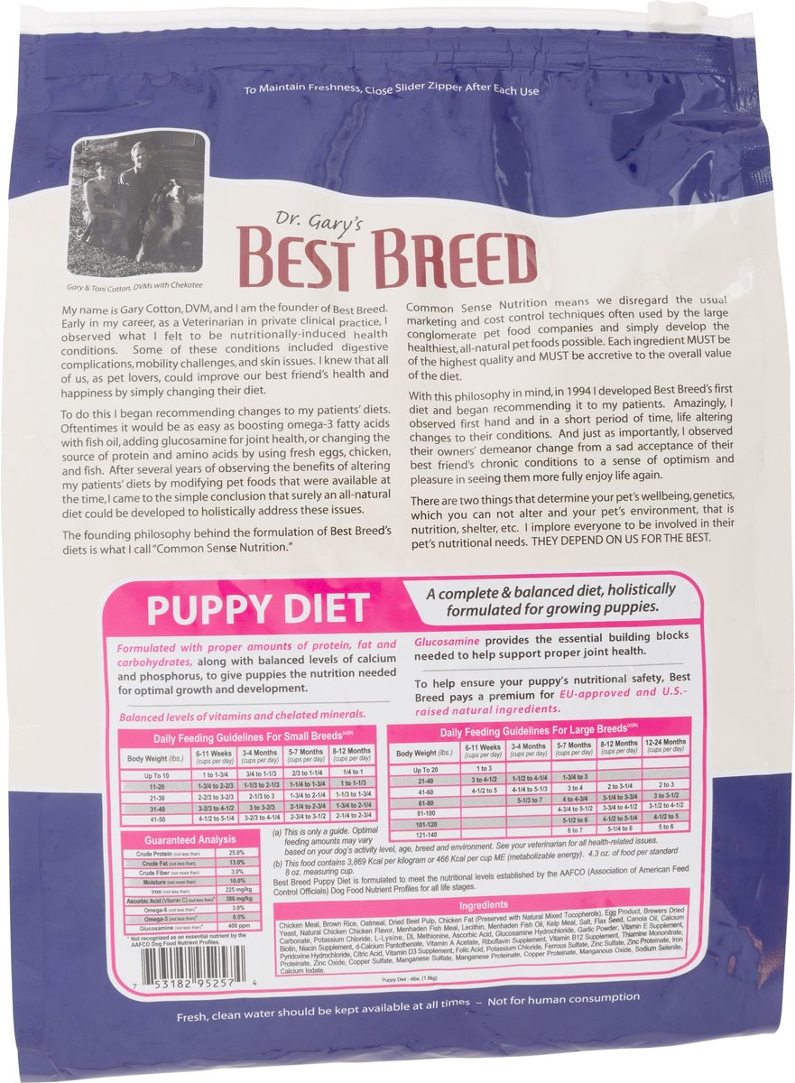 Dr gary's shop best breed puppy