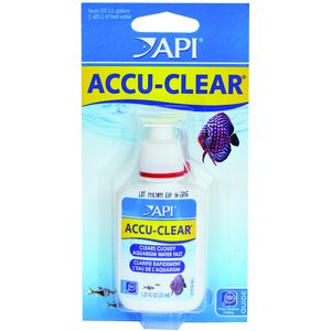 API Accu-Clear Freshwater Aquarium Clarifier, 1.25-oz bottle
