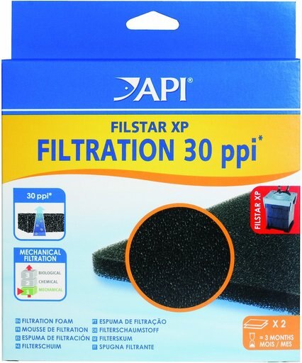 API Filstar XP Aquarium Filtration Pads, 30 ppi